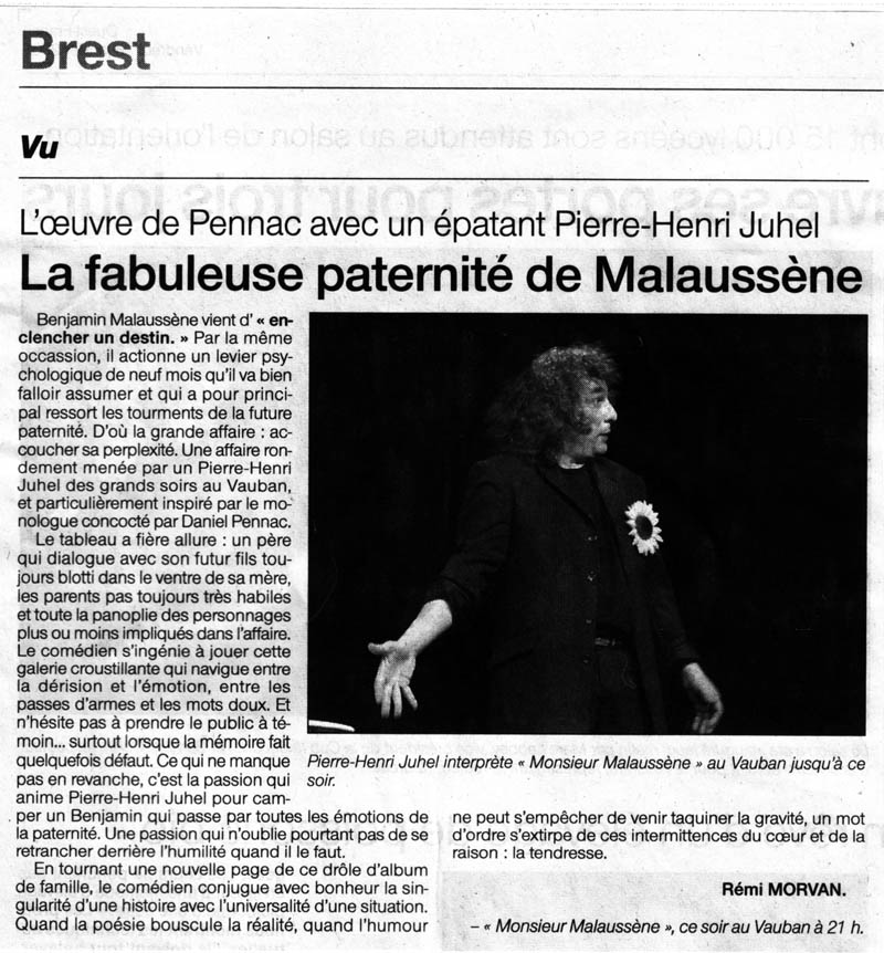 Ouest France - Novembre 2002